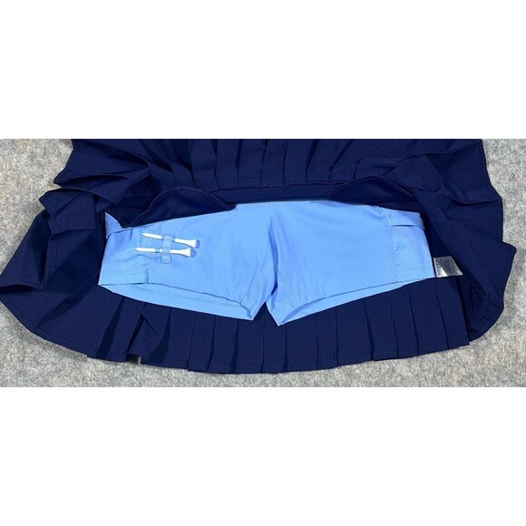 Renwick Pleat Bottom Skort Women’s 2 Navy Blue Golf Performance Tennis Skirt - Picture 3 of 9